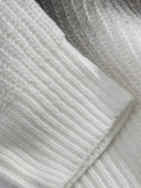 Lockerer Herren-Pullover mit Tie-Dye-Ombre-Print-4